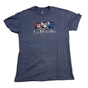Les Misérables Graphic Tee Thrifted Vintage Style Size M